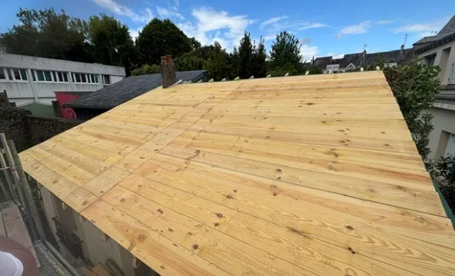Réalisation d'une couverture complète de maison à Hennebont, Quimperlé, Jenback & Co